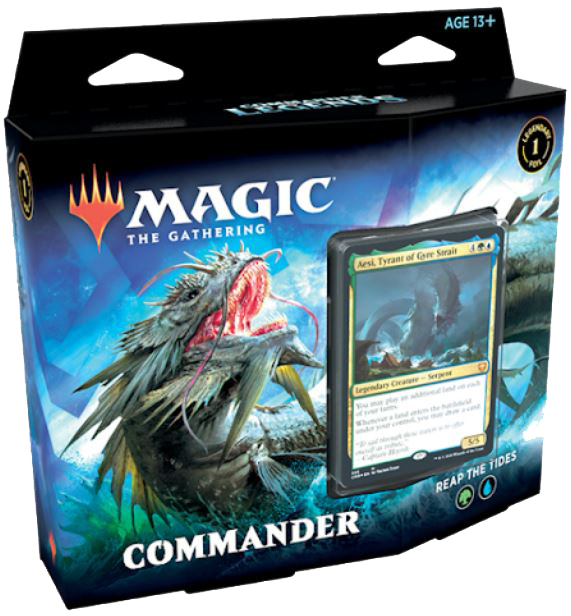 Commander Legends Commander Deck: Reap the Tides